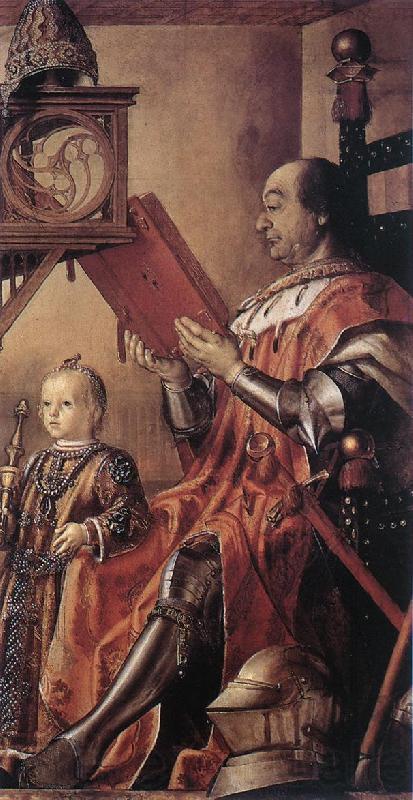 BERRUGUETE, Pedro Prince Federico da Montefeltro and his Son Norge oil painting art